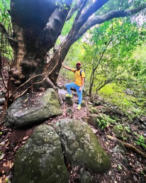 Abhay Jodhpurkar Instagram - Into the wild! 🌳💦🦀🐸🪲🌱🌿🍀🍃🎒🩵💚