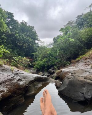 Abhay Jodhpurkar Instagram - Into the wild! 🌳💦🦀🐸🪲🌱🌿🍀🍃🎒🩵💚