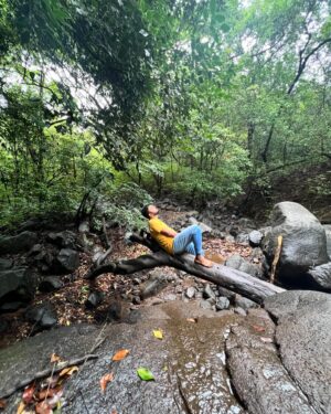 Abhay Jodhpurkar Instagram - Into the wild! 🌳💦🦀🐸🪲🌱🌿🍀🍃🎒🩵💚