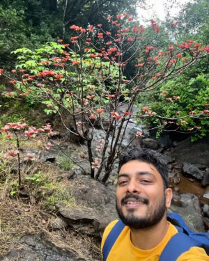 Abhay Jodhpurkar Instagram - Into the wild! 🌳💦🦀🐸🪲🌱🌿🍀🍃🎒🩵💚