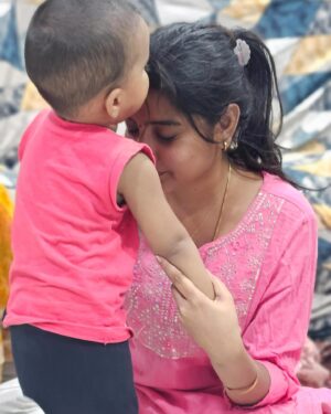 Abi Navya Instagram - You’re my everything Ammu❤️❤️❤️❤️❤️❤️❤️