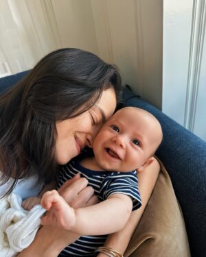 Adam Devine Instagram - Happy 1st Mother’s Day to @chloebridges! You’re killing it honey! Happy 40th Mother’s Day to my mom who I have a newfound respect for after seeing all the work it takes to care for a newborn. Turns out these things need constant attention! Love you both!