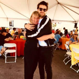 Adam Prendergast Instagram - love you @sarahskitchen01 😍🌈