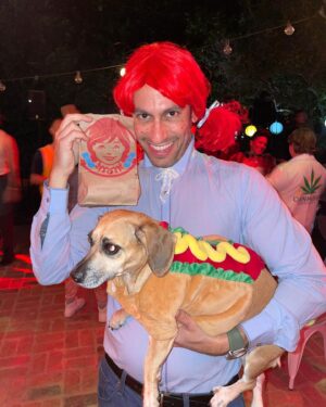 Adam Tsekhman Instagram - Welcome to Wendy’s.  Try our delicious Dogs! #happyhalloween