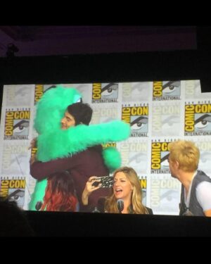Adam Tsekhman Instagram - Six years ago today, I was lucky enough to grace the Comic Con stage as Beebo! What a joyous day indeed! #beebo