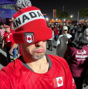 Adam Tsekhman Instagram - The World Cup! An emotional rollercoaster that grips the planet. This was the story of Canada v. Croatia. Ups and downs galore!  @fifaworldcup @canadasoccer @croatia.nationalteam 📸 @singerdental