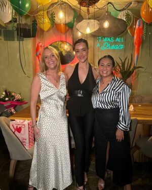 Adara Molinero Instagram - La fiesta sorpresa de despedida que me preparo mi amor @alexghita1993 ♥️ con algunas de las personas que quiero. Me voy a la isla con el corazón lleno de amor y muy afortunada por teneros en mi vida 🥹 gracias 💕💕