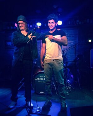 Addis Akkara Instagram - When you find out your professor @tedzurkowski is also Mr. Rockandroll. New York Strasberg days. 🎸🏍🎼
.
.
.
.
.
#rockandroll #newyork #nenjilpuncture #cleanshave #malayalam #malayalamactors #beautiful #lovely #amazing #rocking #malayalam