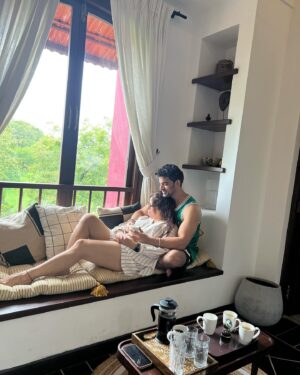 Addite Shirwaikar Malik Instagram - Stepping into Villa da fiore by @lussostays_ felt like entering a different world where life just slows down
Nestled in quaint lanes of Parra , the villa offers a perfect escape to disconnect from the world. Its  peaceful surroundings provided a much-needed break from the daily grind.

“Our stay at the villa was exceptional. The accommodations were luxurious and comfortable, the green views were just too soothing to the eyes , and special mention to the service & caretakers Sunny & Samuel who made us feel at home..It truly felt like a home away from home, and we couldn’t have asked for a more perfect getaway..For four days, we stayed there and didn’t feel like stepping out once..it just felt so home..endless conversations, happy  pool time, and fun cooking was all that we did..It was just a perfect holiday which told us ‘Just Slow down

One of the most heartwarming feeling was how Eebee not even once in 4 days  miss his usual play area. As a toddler, he usually needs many activities to stay entertained, but this time, he was perfectly content & happy just doing things wat we were doing..reading ,chatting , even cooking & dipping in the pool..

This villa, nestled in nature, allowed us to slow down and truly connect with each other. It reminded us that sometimes, to go faster in life, you need to slow down and cherish the moments that matter. Villa da fiore is more than just a place to stay; it’s a place to create lasting memories!!