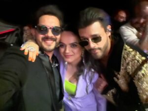 Aditi Singh Sharma Instagram - Musically happier together 💜

#MithoonLive