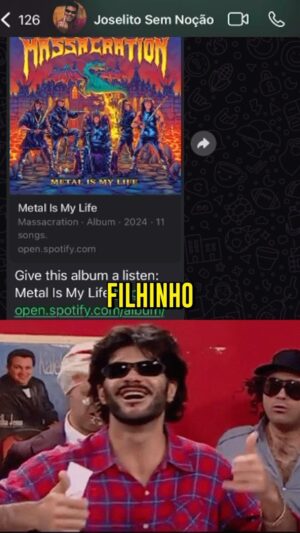 Adriano Pereira Instagram - 🚨JOSELITO MANDOU O PAPO: quem não ouvir o novo álbum da banda da galera vai ser corno pelos próximos 27 anos.