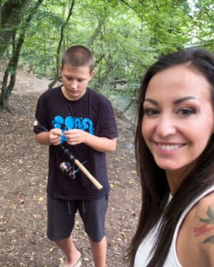 Agáta Hanychová Instagram - Jestli se mi neco v zivote povedlo na 1 tak si to ty @kd_fishing_ #love #