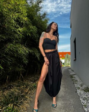Agáta Hanychová Instagram - Dneska mi @bea_mandokova udelala jen tak fotku…bez uprav a vseho…ty mas oko:)) Diky #mejmeserady❤️