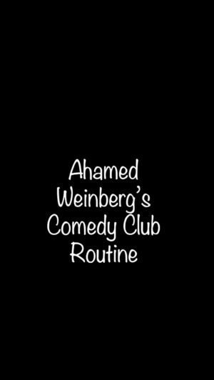 Ahamed Weinberg Instagram - Check out my routine as a touring national headliner!!

Ft. @notalimac and @tiffs_a_doll