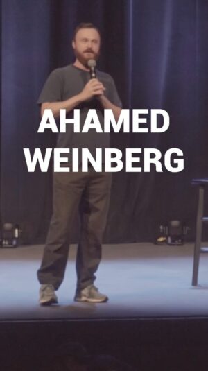 Ahamed Weinberg Instagram - That’s my real name

#standup #comedy #muslim #jew