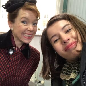 Aimee Kelly Instagram - @thedukefilmuk is released in cinemas today! I am so proud of this movie and to be part of the retelling of such an incredible true story. This film is everything you’d expect and more from a Roger Michell project and I’m so honoured to have worked with him on what would be his last legacy. Book your tickets now🎟 
Disclaimer**** Fionn and I are available for all your dirty dancing lift needs 📷 credit by the one and only Mr Jim Broadbent