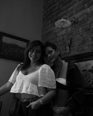 Aisha Sharma Instagram - Us 👯‍♀️ #sharmasisters