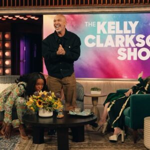 Aisha Tyler Instagram - SO pumped to be on @kellyclarksonshow tomorrow! Kelly is incredible and this was one of the BEST times I’ve ever had on a talk show. EVER. We talk @criminalminds #evolution and Kelly and I sip @losophe organic margaritas together (swoon!) Swipe for a sneak peak at the dramatics that ensue. You’ll have to tune in tomorrow to see exactly how my buddy @jokoy’s pants got absolutely SOAKED on national TV 😝 I’m howling