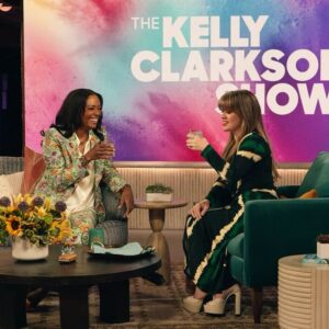 Aisha Tyler Instagram - SO pumped to be on @kellyclarksonshow tomorrow! Kelly is incredible and this was one of the BEST times I’ve ever had on a talk show. EVER. We talk @criminalminds #evolution and Kelly and I sip @losophe organic margaritas together (swoon!) Swipe for a sneak peak at the dramatics that ensue. You’ll have to tune in tomorrow to see exactly how my buddy @jokoy’s pants got absolutely SOAKED on national TV 😝 I’m howling