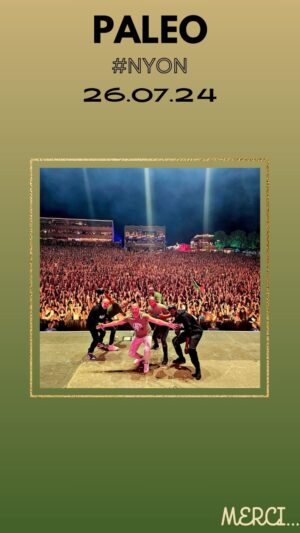 Akhenaton Instagram - 🎤 Merci #nyon pour cette incroyable soirée au @paleofestival ! 🎤Le 26 juillet dernier

Vous nous avez accueillis avec une énergie incroyable. C’était vraiment le feu ! Votre enthousiasme a fait de ce concert un moment inoubliable.

Merci à tous d'avoir été présents et d'avoir partagé cette soirée avec nous. 

À très bientôt !

#PaleoFestival #IAM #Concert #Musique #Merci #HHHISTORY