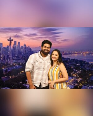 Akhila Pajimannu Instagram - Seattle vibes, our love thrives at a 520feet height, In midnight❤️❤️
@trdhananjai_sharma 

#akhilapajimannu #couples #couplegoals #spaceneedle #seattle #birthday #vibes #goodvibes #midnight #positivevibes #positivethinking #explore #exploremore #instagram #instagood #newpost
