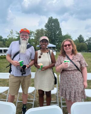 Akilah Hughes Instagram - Went back to Kentucky (the Greater Cincinnati area) to celebrate Juneteenth, pressure my school to change their racist mascot, and enjoy the 100° heat around downtown Cincinnati. It was a wonderful trip. 🩵🌈 If you still haven’t, go check out the podcast trailer for Rebel Spirit, link in bio. It’ll give you a better sense of what I’m doing and why.  Did you know Rebel Without a Cause (1955) is lauded as being the first Hollywood film to depict gay teens