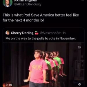 Akilah Hughes Instagram - Okay last one. Let’s go Kamala!!