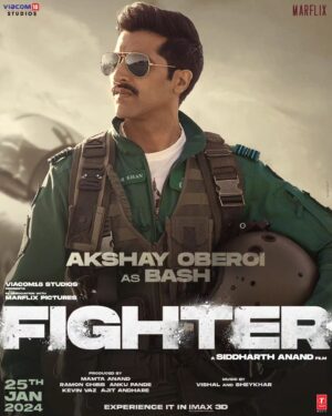 Akshay Oberoi Instagram - Squadron Leader Basheer Khan 
Call Sign: Bash
Designation: Weapon System Operator 
Unit: Air Dragons

Fighter Forever 🇮🇳

#FighterOn25thJan #Fighter

@hrithikroshan @deepikapadukone @anilskapoor @S1danand #KevinVaz @ajit_andhare @mamtaanand10_10 @ramonchibb @ankupande @vishaldadlani @shekharravjiani @iamksgofficial @viacom18studios @marflix_pictures @tseries.official #FighterMovie