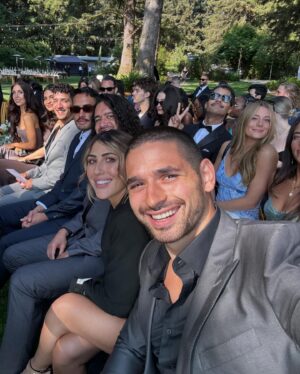 Alan Bersten Instagram - Congratulations to the Nyemcheks! 🎉🩵 
It was such a beautiful wedding.
I love you both so much!!! 
@kikinyemchek @koko_iwasaki