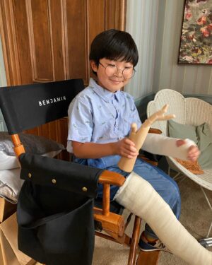 Alan Kim Instagram - @johnkrasinski 💜💜Thank you for casting me in IF, such a lovely, beautiful movie. I am so thankful for you teaching me so much about the acting industry, and giving me this amazing opportunity. I was so happy to play the role of Benjamin, and expand my acting skills. P.S., the food was super good, and I still have the big dog plushie you gave me! I hope many people get to see and enjoy this MAGICAL piece of work! @ifmovie @paramountpics 💜💜💜