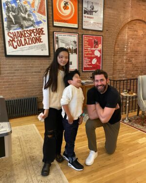 Alan Kim Instagram - @johnkrasinski 💜💜Thank you for casting me in IF, such a lovely, beautiful movie. I am so thankful for you teaching me so much about the acting industry, and giving me this amazing opportunity. I was so happy to play the role of Benjamin, and expand my acting skills. P.S., the food was super good, and I still have the big dog plushie you gave me! I hope many people get to see and enjoy this MAGICAL piece of work! @ifmovie @paramountpics 💜💜💜