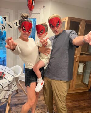 Alan Powell Instagram - This little guy turned 4 yesterday. My Myers man. He loves Spider-Man — and I love him