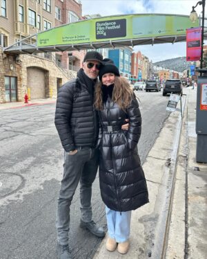 Alan Powell Instagram - I always wanted to go to #sundancefilmfestival but didn’t want to until I had a film there. Because of my incredible partners @swbarnett and @vickyp487 at monarch and all of the amazing team on Hitman (out on @netflix soon!), that dream happened even faster than I expected! 

Always love when @bryciemarie joins me on the adventures