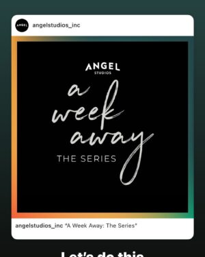 Alan Powell Instagram - A Week Away has been one of the most meaningful things I’ve ever had the privilege of being a part of. Which is why I’m so stoked to be able to share this news! We will be continuing the A Week Away story as a series with @angelstudios_inc - the studio that brought you @thechosentvseries @soundoffreedommovie and a bunch of other great titles 

I want to thank everyone who was a part of the original film. And I want to thank all the people who watched the film and have shown it so much love. I am honored by the opportunity and inspired by the challenge to make the series something you will love just as much.. who knows, maybe even more?!