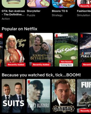 Alan Powell Instagram - We’re on @netflix and already “popular”! 

Let’s go! Go check out Journey to Bethlehem now! 

Stoked