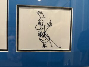 Alan Tudyk Instagram - I had never seen this before. Thanks to Phil Johnson the writer of Wreck it Ralph, for showing me the first drawing of a very sweet looking King Candy. Turbotastic