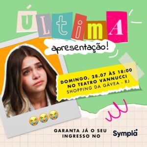 Alana Cabral Instagram - Chegou o dia! O nosso último dia! Você não pode perder! Corre no site do @sympla pra garantir o seu ingresso! Vem ver a gente! Nosso último dia e a gente quer curtir com você!!!