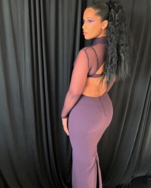 Alana Monteiro Instagram - 27 Today 🎉💜🎂

MUA @gorgeousfacesbyv 
CAKE @alyssasilvabeauty @theebakerbeauty 
DRESS @houseofcb
