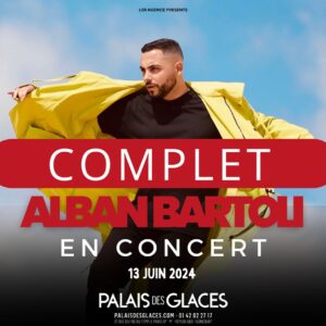 Alban Bartoli Instagram - Hâte d’être ce jeudi pour vous retrouver ❤️🙏