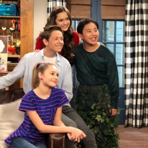 Albert Tsai Instagram - Some of my favorite #behindthescenes moments ahead of the #CoopAndCami S2 finale!! Tune in to watch 8:24p tonight on #DisneyChannel #DisneyNOW ✨ #bts