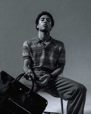Alberto Boubakar Malanchino Instagram - Qualcuno ha detto @montblanc ¿

Editor in Chief: @federicopoletti 
Ph: @alessandrolofaro.archive 
St: @simonefollistylist 
Gr: @alessiamotti_makeup 

thx: @scotch_soda @tagliatoreofficial 

@whynotmodels