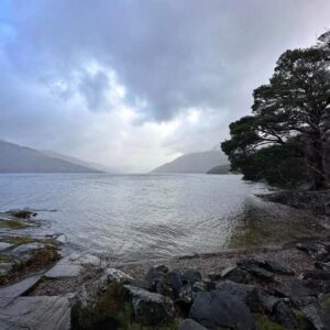 Aldo Kane Instagram - Winter wanders along the bonnie banks of Loch Lomond. ❄️

Obvs got a baltic dip in the bag. The wee man giving it big licks on the balance bike. What a spot. Scotland 🏴󠁧󠁢󠁳󠁣󠁴󠁿

#home #Lochlomond #Scotland #coldwater @annawmson @canadagoose