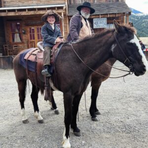 Alec Baldwin Instagram - On the movie set RUST. Easton made friends for life with Patrick and Alec Baldwin has been the kindest actor we have ever worked with. Easton misses you, Alec. 🖤 Thanks for being such a light and friend to him. 

My talented boys. Dalton appeared in the film, too (see him in picture 6 - he’s the handsome blonde).