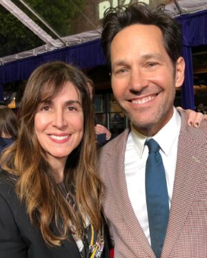 Aleen Keshishian Instagram - Congrats to #PaulRudd on the release of #antmanandthewaspquantumania !!! So excited ur kicking off phase 5 of the MCU! ♥️ 🐜