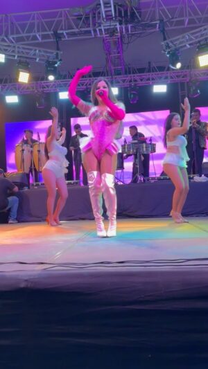 Aleida Núñez Instagram - Martínez de la Torre, Veracruz me hicieron muy feliz con su cariño 💃🏼🎤💓🩷me los llevo en el corazón ❤️oficina @fzmanagement @joeles6 #show #aleidanuñez #cumbia