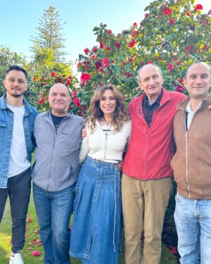 Alejandra Fosalba Instagram - En Conce con los Hermanos celebrando los 80 del papá ❤️ Felicidades flaquito hermoso 🤩 Te amamos