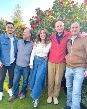 Alejandra Fosalba Instagram - En Conce con los Hermanos celebrando los 80 del papá ❤️ Felicidades flaquito hermoso 🤩 Te amamos