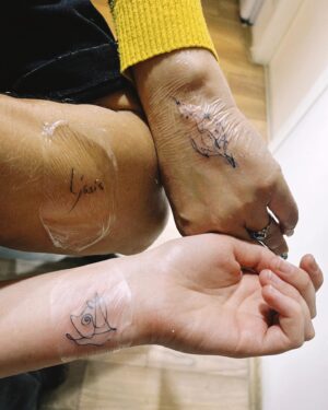 Aleksandr Kuznetsov Instagram - casual family tattooing