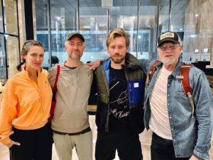 Aleksandr Kuznetsov Instagram - thank you @comicconastana and thank you Kazakhstan 
@rusdarus and @natalinasergeevna 🤛🏼
It was really really good.
total massacre and fun with this suicide squad

@michael_rooker you are the craziest viking I've ever met

and what an absolutely simple human joy to meet you, guys @thejudgegunn and @tashalitas 
thank you
and cheers to thousands and thousands of Comic Con fans who made this thing possible