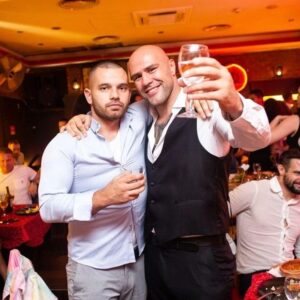 Alen Babic Instagram - Here's a toast to the nights we won't remember with the friends we'll never forget. 🥂 @restoransvetinikola 
I am ready for the finest hour of my life 🙏🏻
#hopelessromantic #bachelorparty